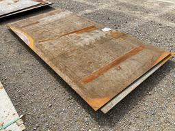 (6) 5x10 Pieces of Sheet Metal