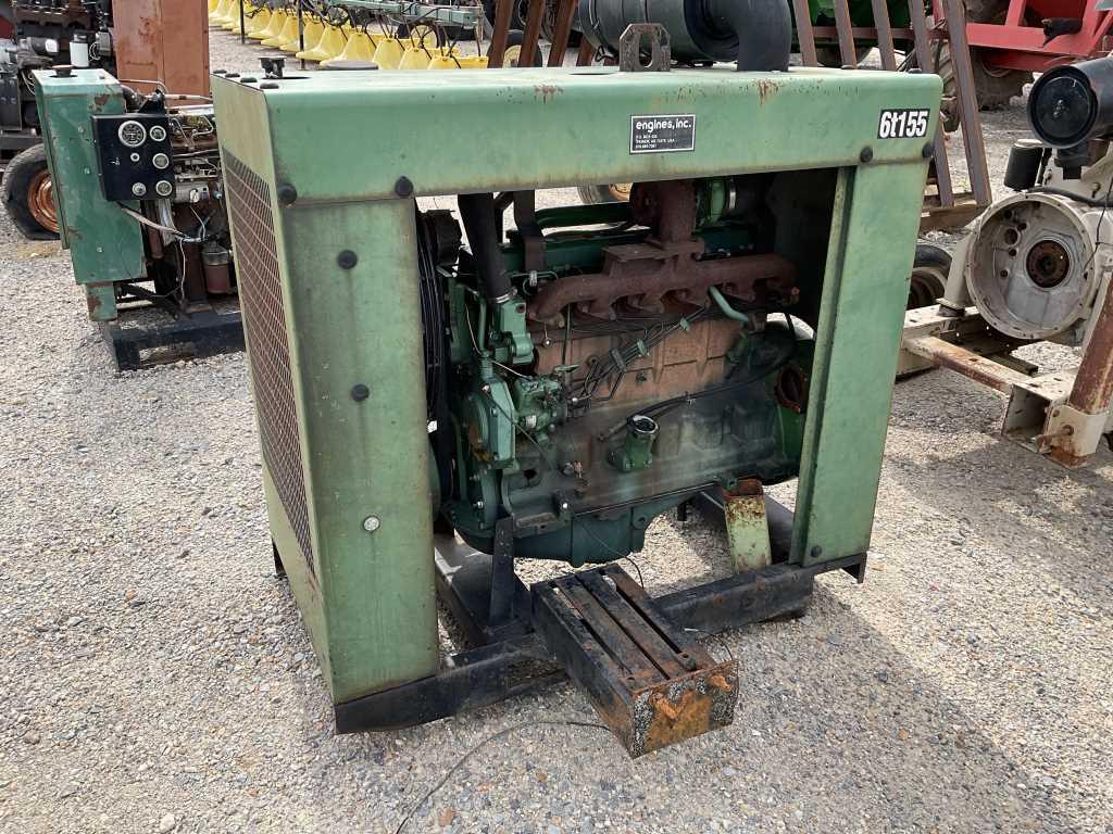 Salvage JD 6068T Power Unit