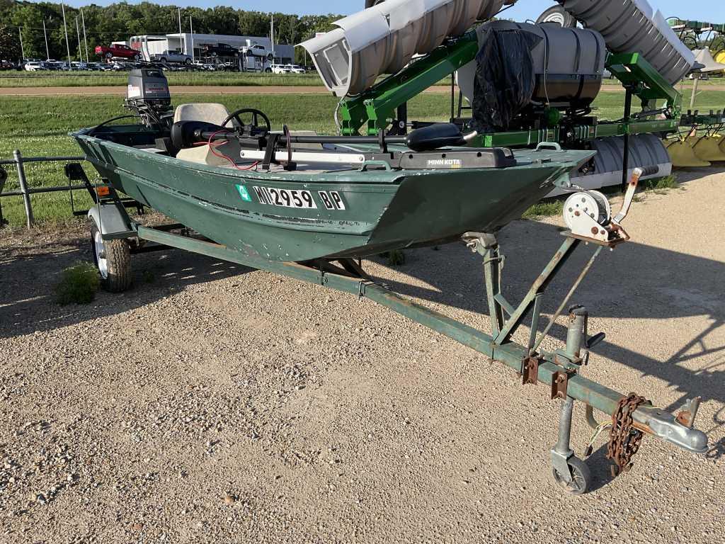 1980 Duralum Boat and  Trailer