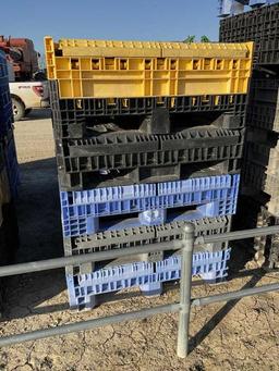 (5) Plastic Seed Bins