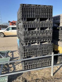 (5) Plastic Seed Bins