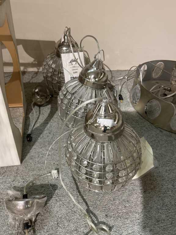 (3) Hanging Lights
