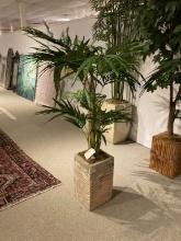 Pot with Faux Tree
