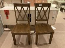 Set of two chairs