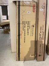 Panel bed footboard