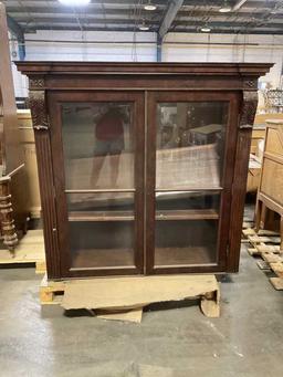 Pallet of damaged cabinet top and bottom