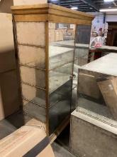 Mirrored top cabinet