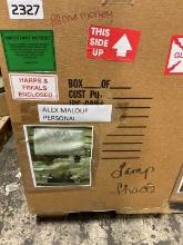 Pallet of lamps