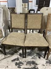Set of 2 dining chairs