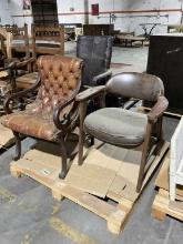 Pallet of 3 chairs