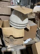Pallet of misc lamp shades