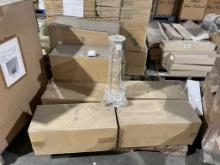 Pallet of candle sticks