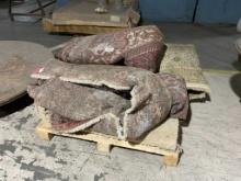Pallet of rugs