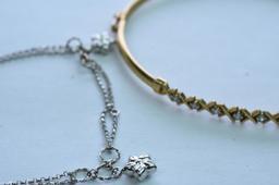 3-14KT BRACELETS 6.5 GTW,