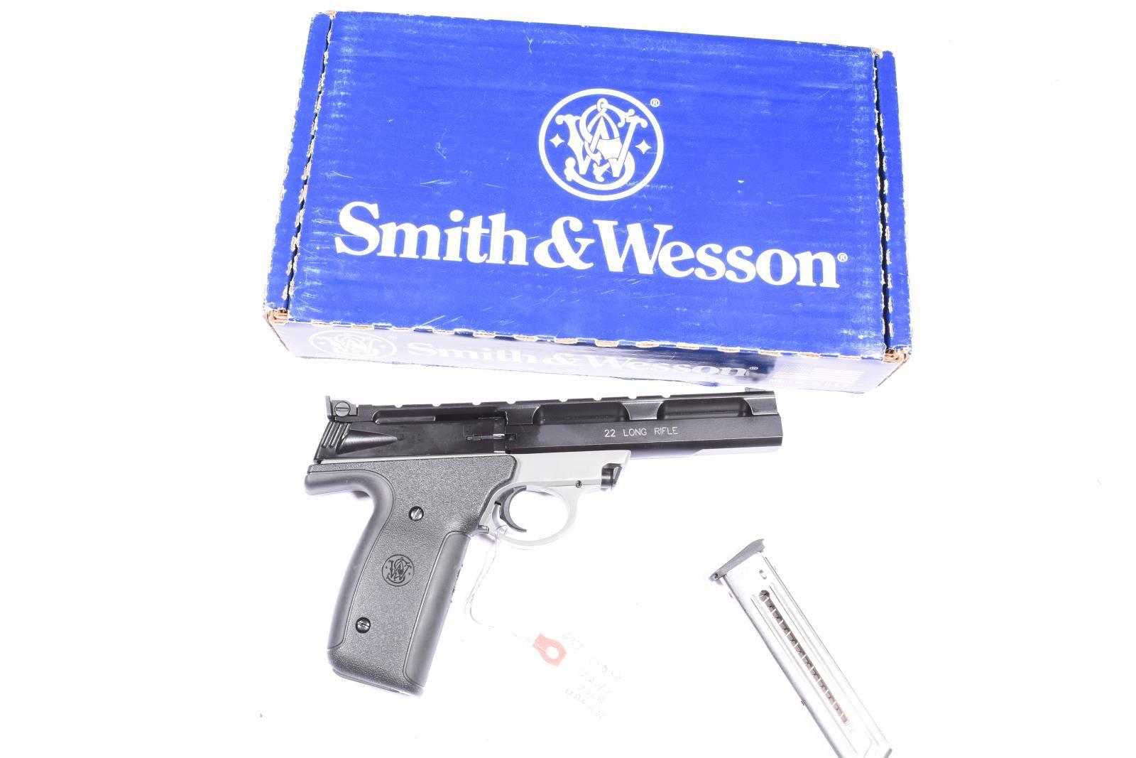 SMITH WESSON 22A-1 22LR PISTOL, SN UDN1180, USED, WITH BOX, 2 MAGAZINES, B33-P11