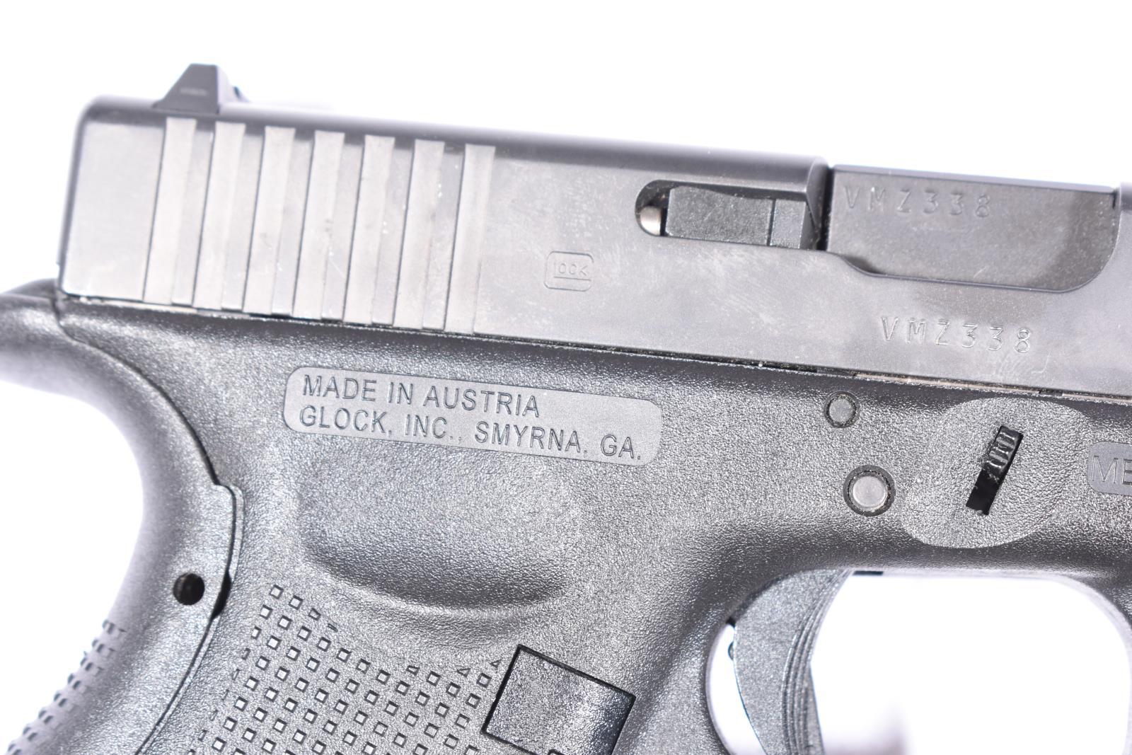 GLOCK 26 GEN 4, SN VMZ338