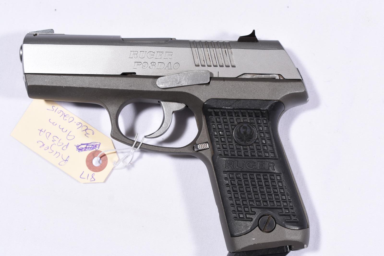 RUGER P93DA, SN 306-026115