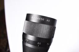SIMMONS 6-24X50 SCOPE WITH ADJ OBJECTIVE