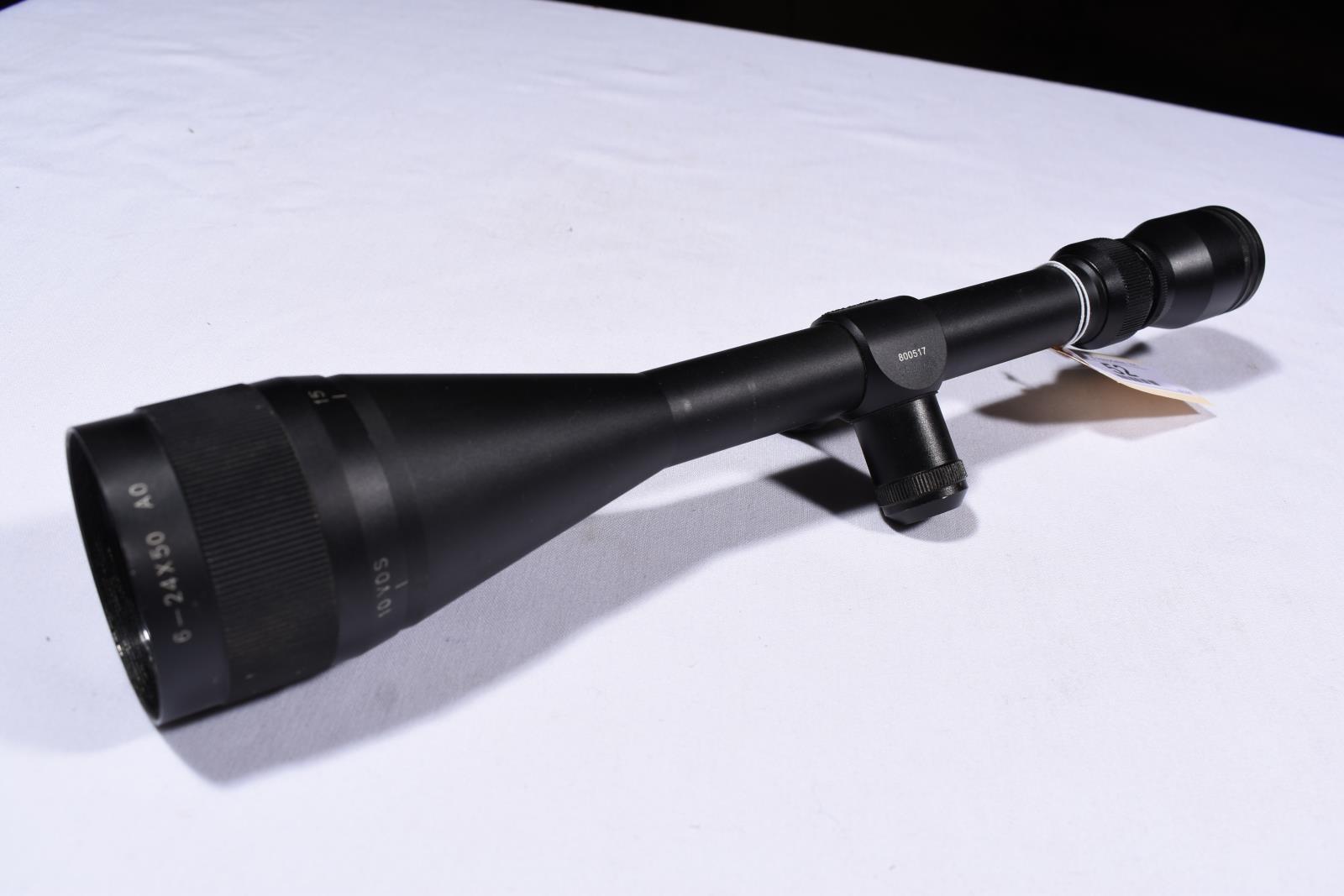 SIMMONS 6-24X50 SCOPE WITH ADJ OBJECTIVE