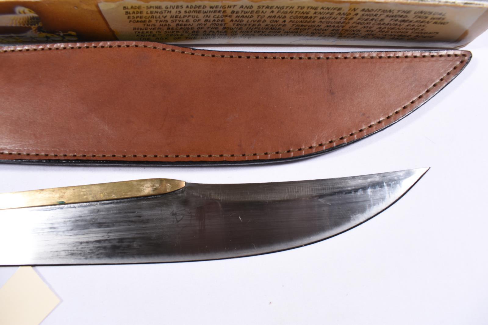 INDIANA JONES BOWIE KNIFE WITH SHEATH IN BOX