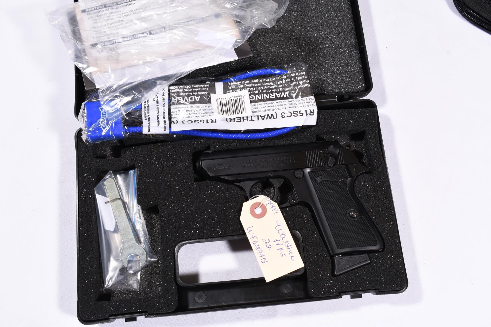 WALTHER PPKS, SN WF038945,