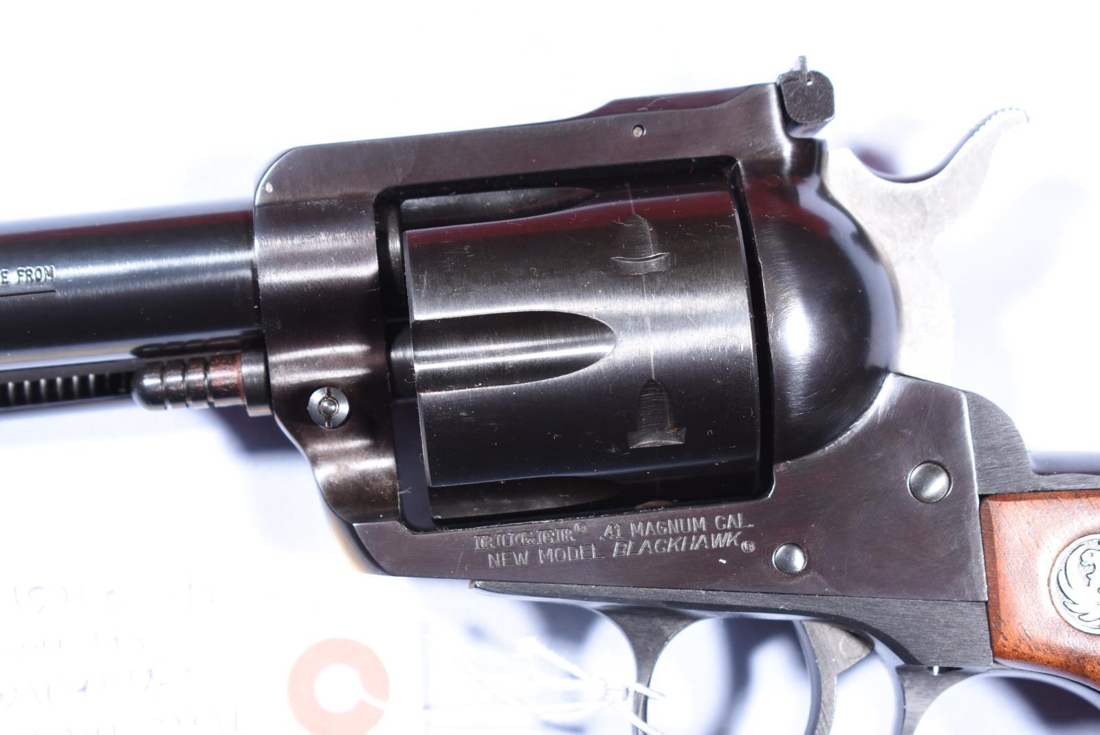 RUGER NEW MODEL BLACKHAW, SN 41-21031,