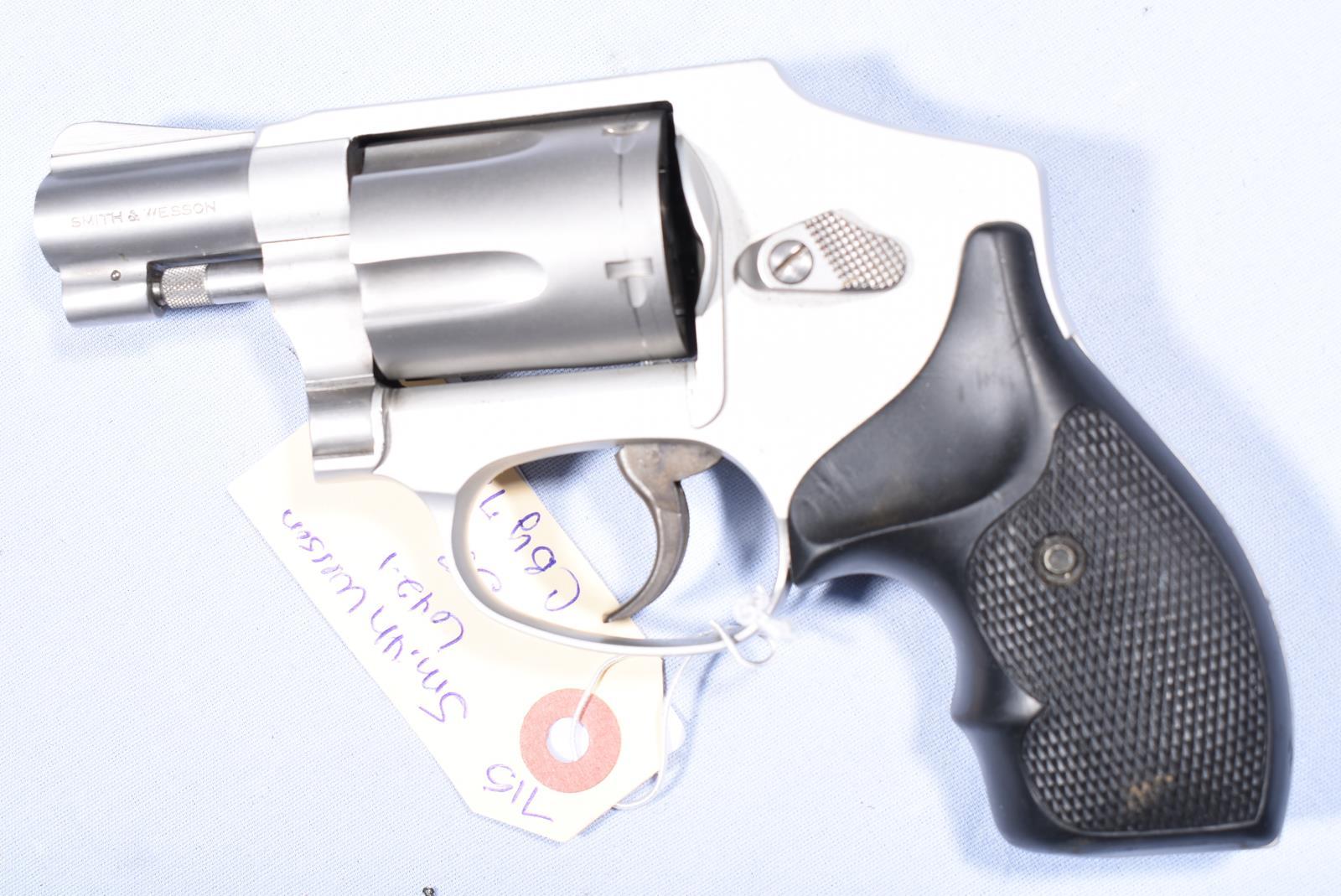 SMITH WESSON 642-1, SN CBY7389
