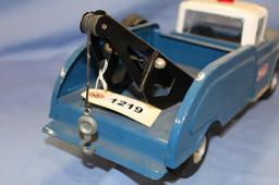 BUDDY L 24 HOUR SERVICE WRECKER, 15.5 IN LONG