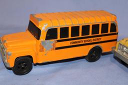3 SCHOOL BUSES 1 MARKED HUBLEY & 2 UNKNOWN