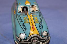 MARX 305 DIC TRACY FRICTION DRIVE CAR, 7 IN LONG
