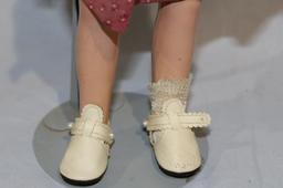 APPROX 13 IN DOLL NO MARKINGS NEED RESTRINGING