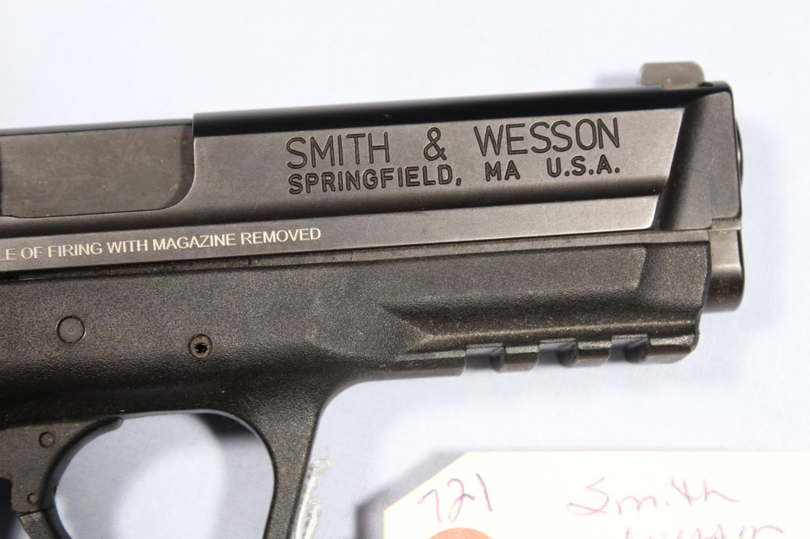 SMITH WESSON M&P 40, SN HUR9051