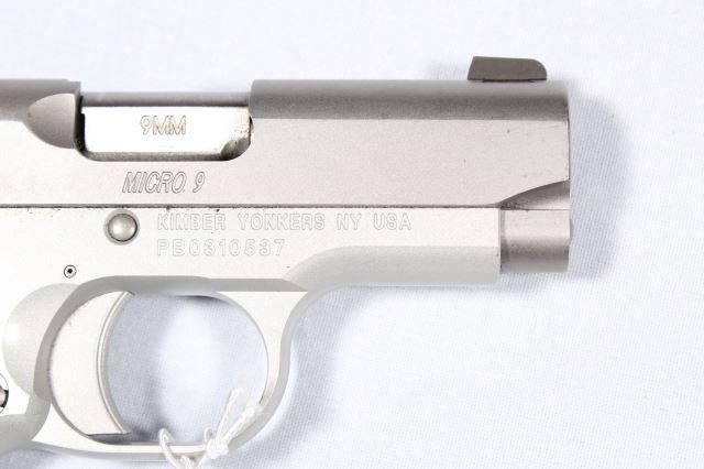KIMBER MICRO 9, SN PB0310537,