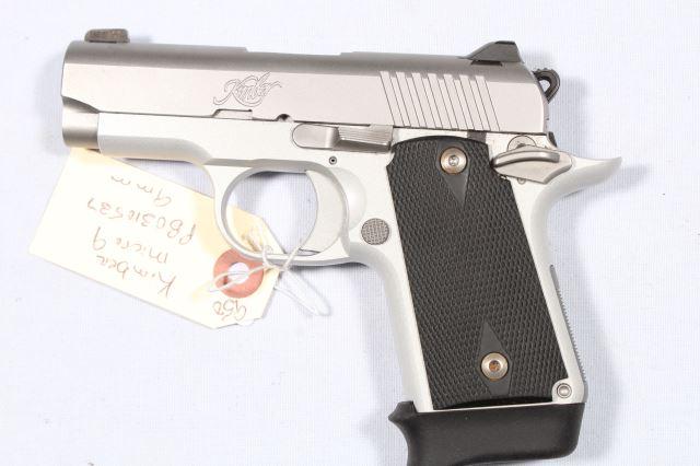 KIMBER MICRO 9, SN PB0310537,