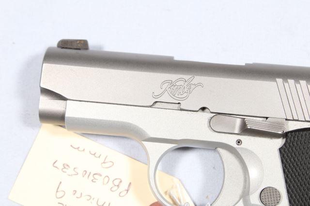 KIMBER MICRO 9, SN PB0310537,