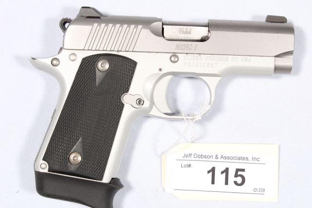 KIMBER MICRO 9, SN PB0310537,