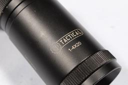 CENTER POINT TACTICAL 1-4 X 20 RED /GREEN SCOPE W/