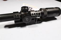 CENTER POINT TACTICAL 1-4 X 20 RED /GREEN SCOPE W/