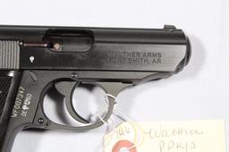 WALTHER PPK/S, SN WF007347,