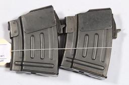 2 CHINESE AK47 7.62 X 39 5 ROUND MAGAZINES