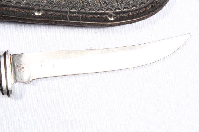 BUCK 121 KNIFE & SHEATH