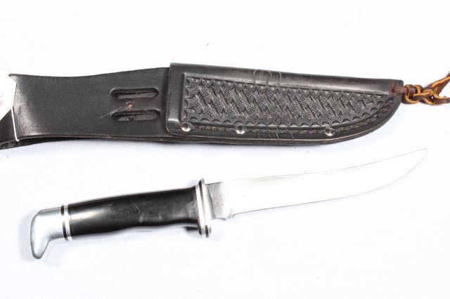 BUCK 121 KNIFE & SHEATH