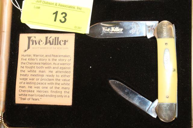 CASE CHEROKEE HERTIAGE COLLECTION 3 KNIFE SET