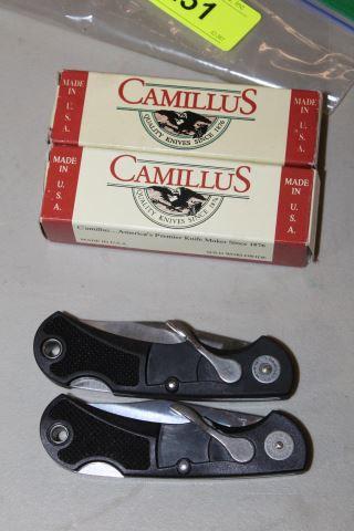 CAMILLUS KNIVES W/BOXES