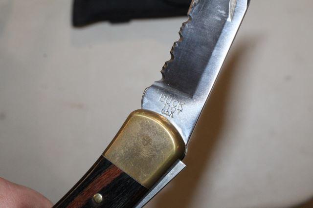 BUCK 110T KNIFE W/ SHEATH