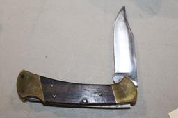 BUCK 112 2 DOT KNIFE W/ SHEATH