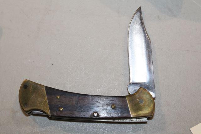 BUCK 112 2 DOT KNIFE W/ SHEATH