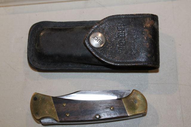 BUCK 112 2 DOT KNIFE W/ SHEATH