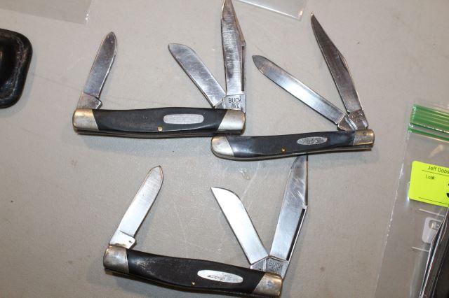 BUCK 311 & 2- 307 KNIVES