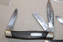 BUCK 311 & 2- 307 KNIVES
